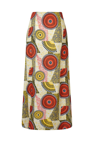 Mirembe Slit Midi Skirt - Dreamy Mirage | GO OA OG 2.0
