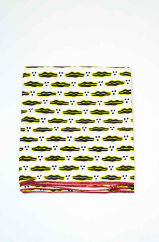 Ebagi Headwrap Ankara Wax Fabric OliveAnkara