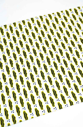 Ebagi Headwrap Ankara Wax Fabric OliveAnkara
