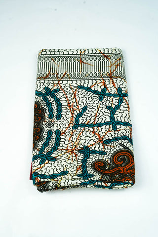 Freeda Headwrap - White Back Tortoise Print